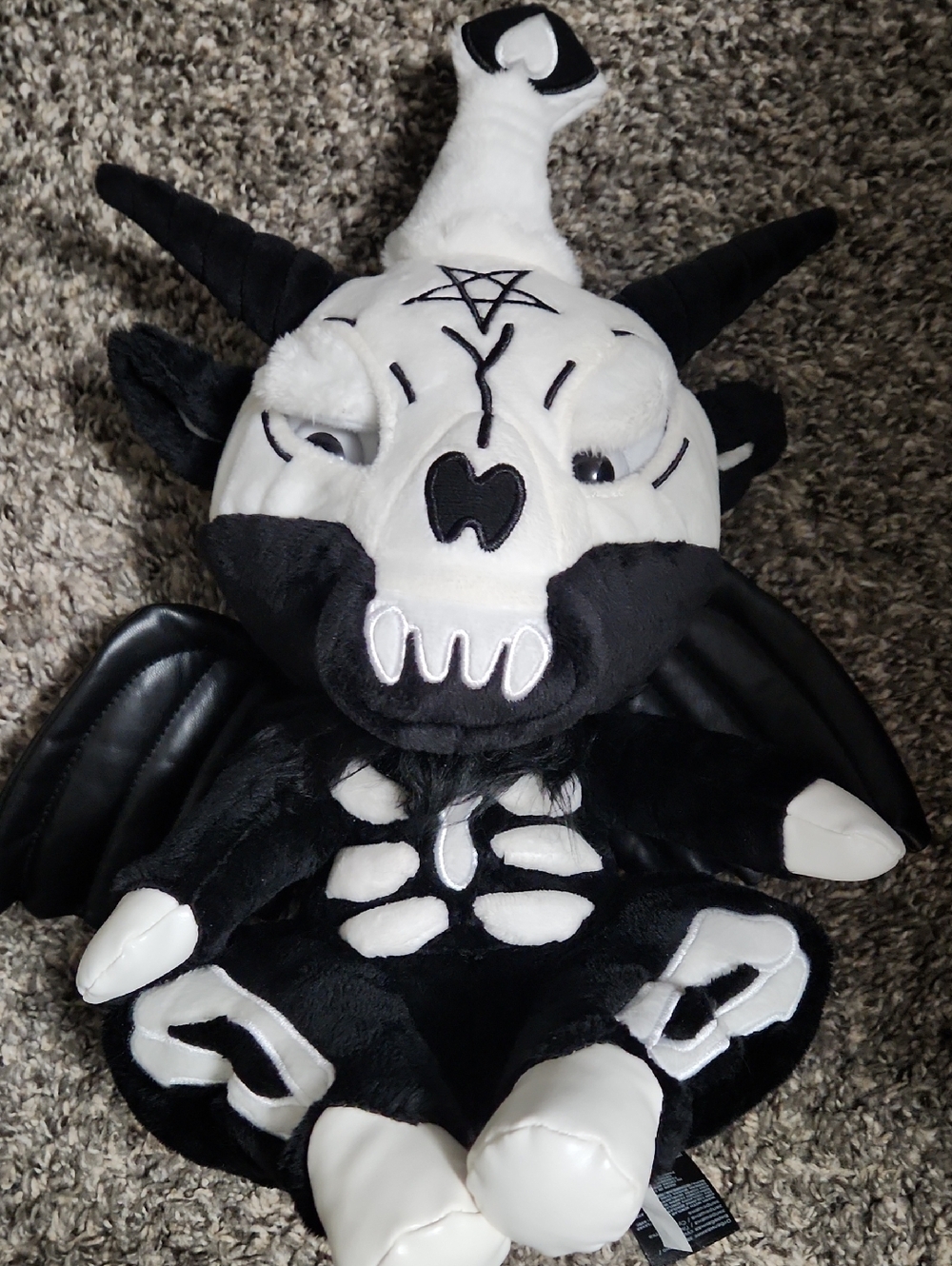 Killstar Skeleton Baphomet Kreepature